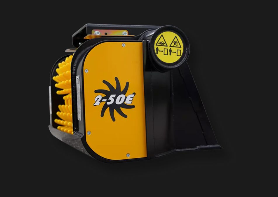 Bodenfräse 2 50 E mit robuster Stahlkonstruktion